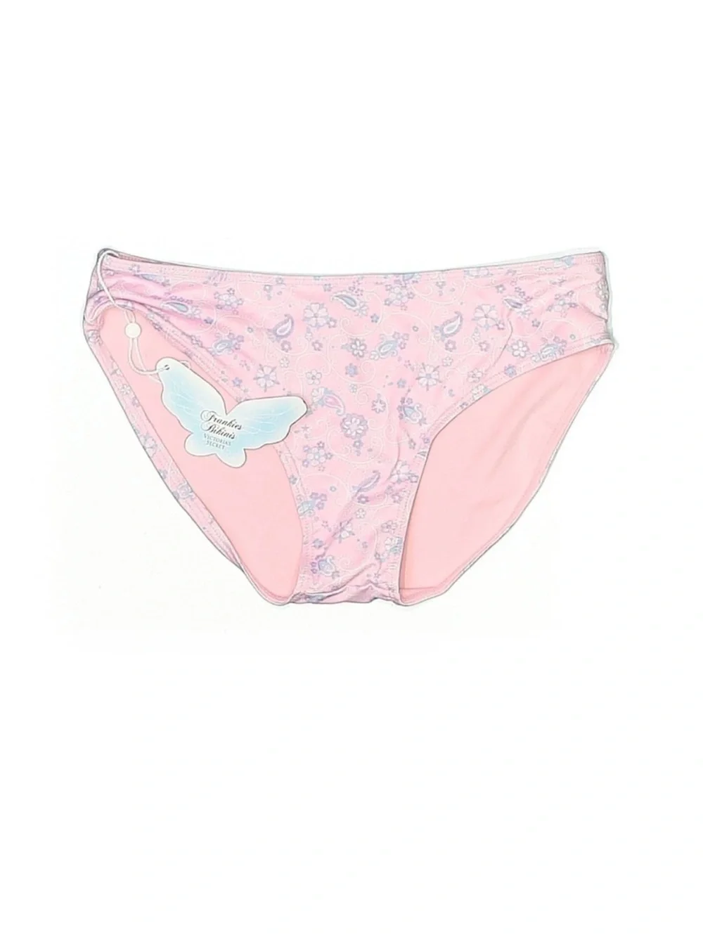 Frankies Bikinis x Victoria’s Secret Pink Paisley Bikini Bottoms Brief S NWT